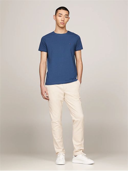 t-shirt man blue TOMMY HILFIGER | MW0MW10800DBZ